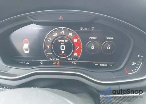 2019 Audi Rs 5 2.9T из США, поврежденный, VIN WUABWCF50KA906547